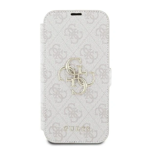 Kup Guess GUBKP16M4GMGPII Apple iPhone 16 Plus kniha 4G Metal Logo růžová - GUE3596 - {ean13} - Sklep Home Screen