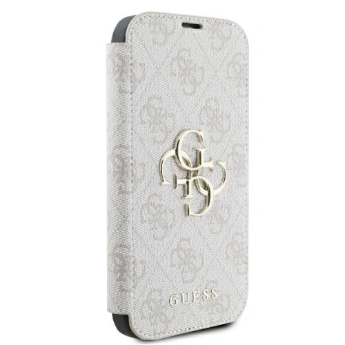 Kup Guess GUBKP16M4GMGPII Apple iPhone 16 Plus kniha 4G Metal Logo růžová - GUE3596 - {ean13} - Sklep Home Screen