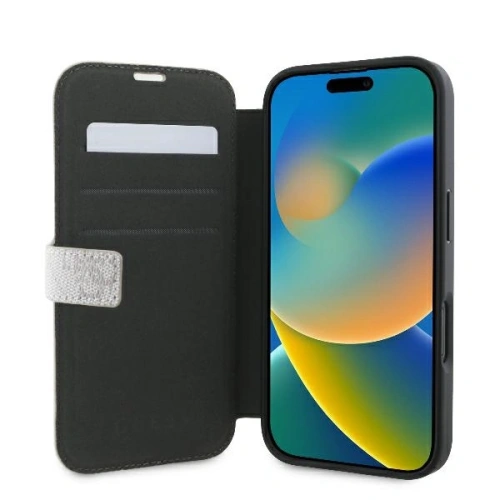 Kup Guess GUBKP16M4GMGPII Apple iPhone 16 Plus kniha 4G Metal Logo růžová - GUE3596 - {ean13} - Sklep Home Screen
