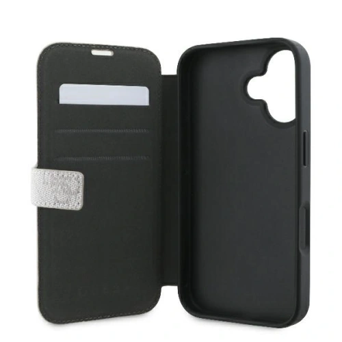 Kup Guess GUBKP16M4GMGPII Apple iPhone 16 Plus kniha 4G Metal Logo růžová - GUE3596 - {ean13} - Sklep Home Screen