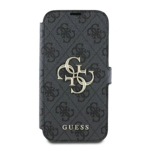 Kup Guess GUBKP16S4GMGGR Apple iPhone 16 könyv 4G Fém Logó fekete - GUE3598 - {ean13} - Sklep Home Screen