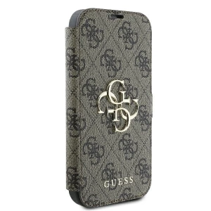 Kup Guess GUBKP16X4GMGBR Apple iPhone 16 Pro Max Buch 4G Metall-Logo braun - GUE3600 - {ean13} - Sklep Home Screen
