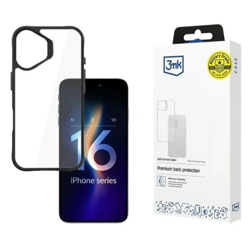 Kup Etui 3MK SatinArmor+ Case Apple iPhone 16 Plus - 3MK15485 - {ean13} - Sklep Home Screen