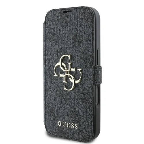 Buy Guess GUBKP16X4GMGGR Apple iPhone 16 Pro Max book 4G Metal Logo black - GUE3601 - {ean13} - Home Screen Store Europe