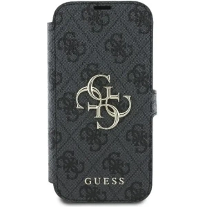 Kup Guess GUBKP16X4GMGGR Apple iPhone 16 Pro Max Buch 4G Metall-Logo schwarz - GUE3601 - {ean13} - Sklep Home Screen