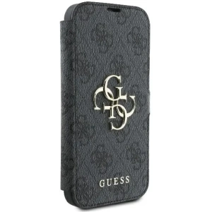 Kup Guess GUBKP16X4GMGGR Apple iPhone 16 Pro Max Buch 4G Metall-Logo schwarz - GUE3601 - {ean13} - Sklep Home Screen
