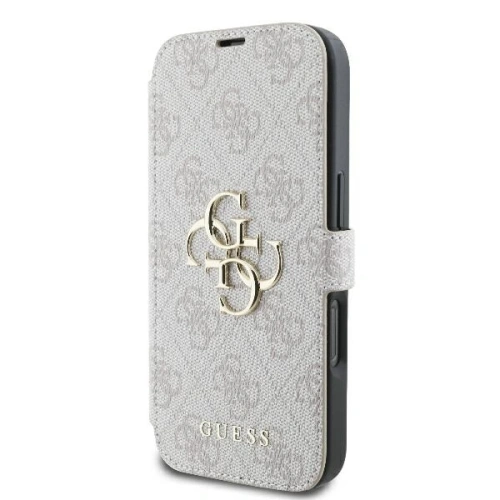 Buy Guess GUBKP16X4GMGPI Apple iPhone 16 Pro Max book 4G Metal Logo pink - GUE3602 - {ean13} - Home Screen Store Europe