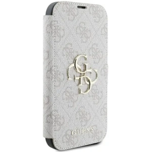 Kup Guess GUBKP16X4GMGPI Apple iPhone 16 Pro Max Buch 4G Metall-Logo rosa - GUE3602 - {ean13} - Sklep Home Screen