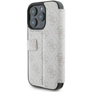 Kup Guess GUBKP16X4GMGPI Apple iPhone 16 Pro Max Buch 4G Metall-Logo rosa - GUE3602 - {ean13} - Sklep Home Screen