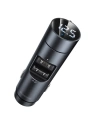 Transmițător FM Baseus Energy Column, Bluetooth 5.0, 2x USB, 3.1A (gri)