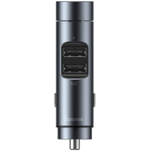 Kup Transmiter FM Baseus Energy Column, Bluetooth 5.0, 2x USB, 3.1A (szary) - BSU988GRY - {ean13} - Sklep Home Screen
