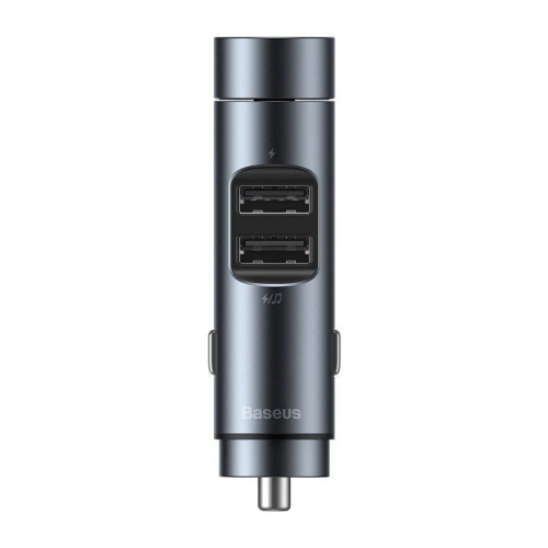 Kup Transmițător FM Baseus Energy Column, Bluetooth 5.0, 2x USB, 3.1A (gri) - BSU988GRY - {ean13} - Sklep Home Screen