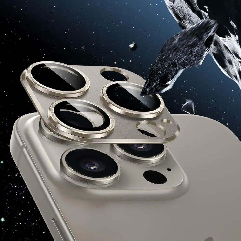 Szkło na obiektyw aparatu Hofi Fullcam Pro+ Apple iPhone 16 Pro / 16 Pro Max Black - iPhone 16 Pro Max - Hofi