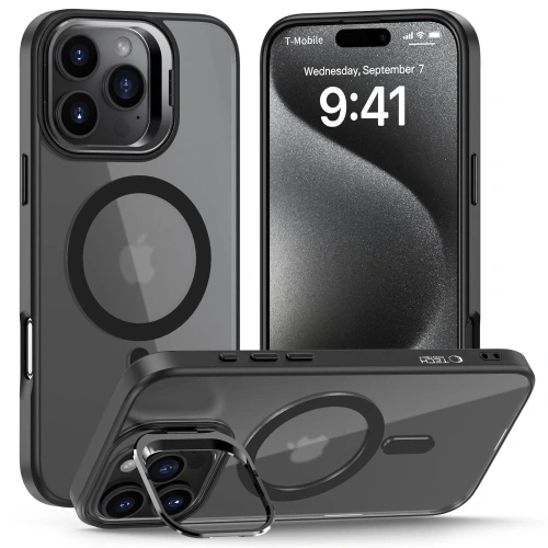 Kup Etui Tech-Protect Magstand MagSafe Apple iPhone 16 Pro Matte Black - THP3151 - {ean13} - Sklep Home Screen