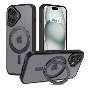 Kup Etui Tech-Protect Magring MagSafe Apple iPhone 16 Matte Black - THP3152 - {ean13} - Sklep Home Screen