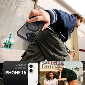Kup Etui Tech-Protect Magring MagSafe Apple iPhone 16 Matte Black - THP3152 - {ean13} - Sklep Home Screen