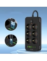 Kup Tech-Protect PC6X6 Napájecí pás 3xUSB-A, 3xUSB-C, 6xAC 200cm Černý - THP3155 - {ean13} - Sklep Home Screen