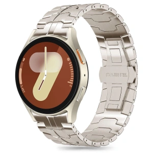 Kup Tech-Protect Edelstahl-Linie Samsung Galaxy Watch 4/5/5 Pro/6/7/FE Titan - THP3157 - {ean13} - Sklep Home Screen