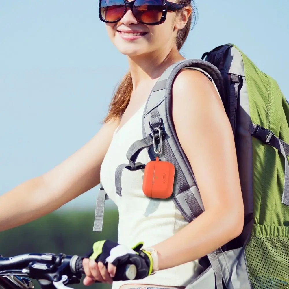 Etui Tech-Protect Silicone Hook Apple Airpods Pro 1 / 2 Baby Blue - AirPods Pro (2. generacji) - Tech-Protect