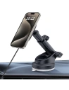 Buy Tech-Protect MM15W-V6 Magnetic MagSafe Dashboard & Vent Car Mount Wireless Charger 15W Black - THP3159 - {ean13} - Home Screen Store Europe