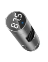 Kup Transmiter FM Baseus Energy Column, Bluetooth 5.0, 2x USB, 3.1A (srebrny) - BSU989SLV - {ean13} - Sklep Home Screen