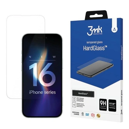 Kup 3MK HardGlass Apple iPhone 16 - 3MK15494 - {ean13} - Sklep Home Screen