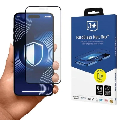 Kup Szkło hartowane 3MK HardGlass Matt Max Apple iPhone 16 Pro Max - 3MK15497 - {ean13} - Sklep Home Screen