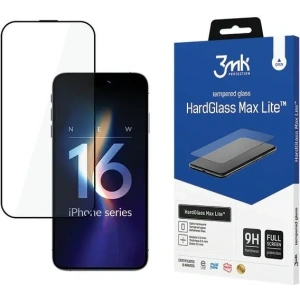 Kup 3MK HardGlass Max Lite Apple iPhone 16 Pro - 3MK15500 - {ean13} - Sklep Home Screen