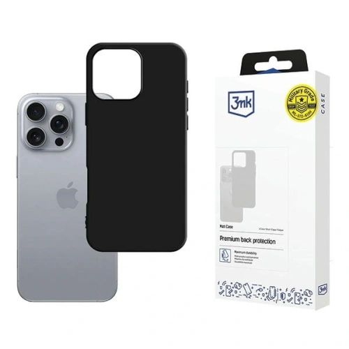 Kup Etui 3MK Matt Case Apple iPhone 16 Pro czarny - 3MK15503 - {ean13} - Sklep Home Screen