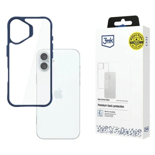Buy 3MK SatinArmor+ Case Apple iPhone 16 Plus blue - 3MK15513 - {ean13} - Home Screen Store Europe