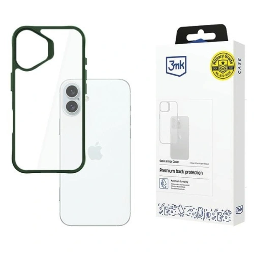 Kup Etui 3MK SatinArmor+ Case Apple iPhone 16 Plus zielony - 3MK15514 - {ean13} - Sklep Home Screen