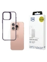 Etui 3MK SatinArmor+ Case Apple iPhone 16 Pro fioletowy - iPhone 16 Pro - 3MK