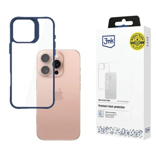 Buy 3MK SatinArmor+ Case Apple iPhone 16 Pro blue - 3MK15516 - {ean13} - Home Screen Store Europe