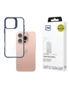 Etui 3MK SatinArmor+ Case Apple iPhone 16 Pro niebieski - iPhone 16 Pro - 3MK
