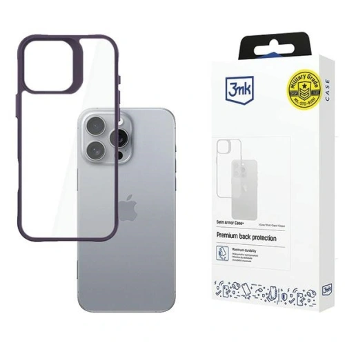 Buy 3MK SatinArmor+ Case Apple iPhone 16 Pro Max purple - 3MK15518 - {ean13} - Home Screen Store Europe