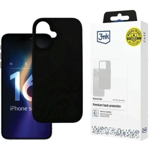 Buy 3MK Silicone Case Apple iPhone 16 Plus black - 3MK15522 - {ean13} - Home Screen Store Europe