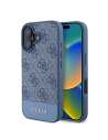 Buy Guess GUHCP16SG4GLBL Apple iPhone 16 hardcase 4G Bottom Stripe blue - GUE3603 - {ean13} - Home Screen Store Europe
