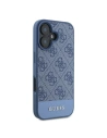 Buy Guess GUHCP16SG4GLBL Apple iPhone 16 hardcase 4G Bottom Stripe blue - GUE3603 - {ean13} - Home Screen Store Europe