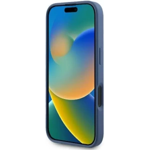 Buy Guess GUHCP16SG4GLBL Apple iPhone 16 hardcase 4G Bottom Stripe blue - GUE3603 - {ean13} - Home Screen Store Europe