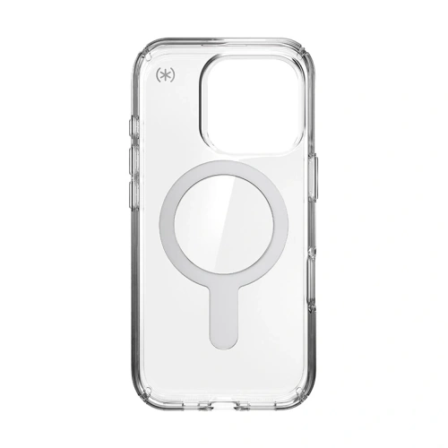 Buy Speck Presidio Perfect-Clear ClickLock & MagSafe Apple iPhone 16 Pro (Clear / Chrome Finish / Serene Silver) - SPK694 - {ean13} - Home Screen Store Europe