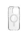 Kup Etui Speck Presidio Perfect-Clear ClickLock & MagSafe Apple iPhone 16 Pro (Clear / Chrome Finish / Serene Silver) - SPK694 - {ean13} - Sklep Home Screen