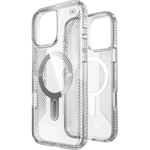 Kup Speck Presidio Perfect-Clear Grip ClickLock & MagSafe Apple iPhone 16 Pro Max (Klar / Chrom-Finish / Serene Silber) - SPK696 - {ean13} - Sklep Home Screen