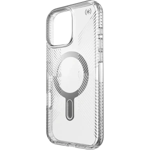 Kup Etui Speck Presidio Perfect-Clear Grip ClickLock & MagSafe Apple iPhone 16 Pro Max (Clear / Chrome Finish / Serene Silver) - SPK696 - {ean13} - Sklep Home Screen