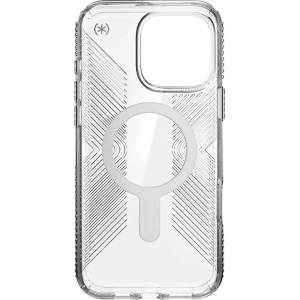 Kup Etui Speck Presidio Perfect-Clear Grip ClickLock & MagSafe Apple iPhone 16 Pro Max (Clear / Chrome Finish / Serene Silver) - SPK696 - {ean13} - Sklep Home Screen