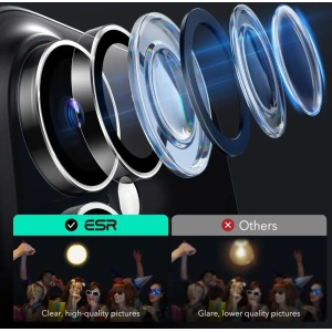 Kup Osłona na aparat ESR Armorite Camera Protector Apple iPhone 16 / 16 Plus Clear - ESR822 - {ean13} - Sklep Home Screen