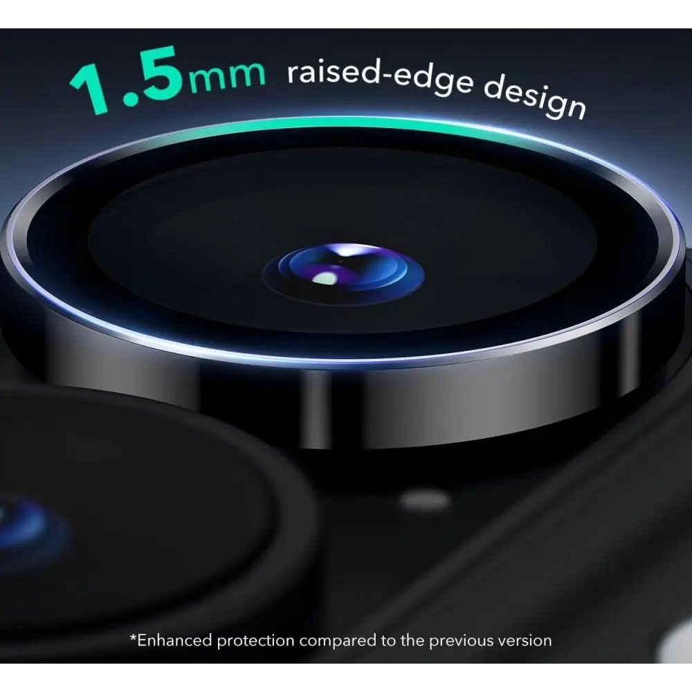 Osłona na aparat ESR Armorite Camera Protector Apple iPhone 16 / 16 Plus Black - iPhone 16 Plus - ESR