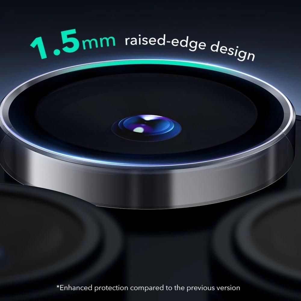 Osłona na aparat ESR Armorite Camera Protector Apple iPhone 16 Pro / 16 Pro Max Clear - iPhone 16 Pro Max - ESR