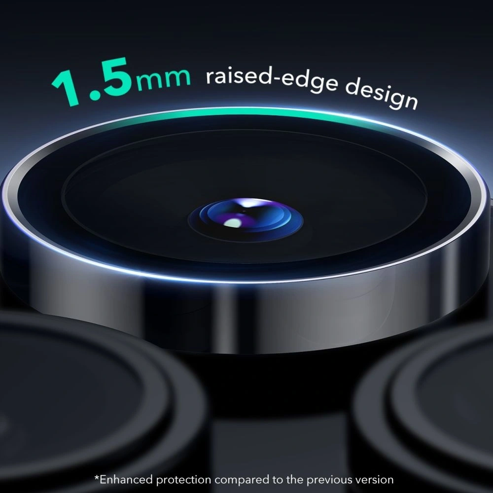 Osłona na aparat ESR Armorite Camera Protector Apple iPhone 16 Pro / 16 Pro Max Black - iPhone 16 Pro Max - ESR