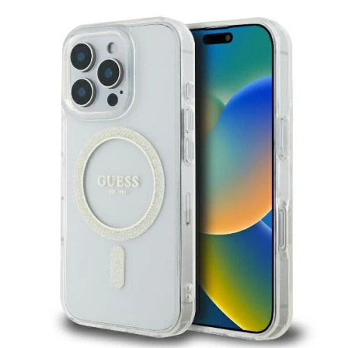 Kup Hádání GUHMP16LHFGERET Apple iPhone 16 Pro pevný obal IML Glitter Circle MagSafe čirý - GUE3604 - {ean13} - Sklep Home Screen
