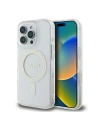 Kup Guess GUHMP16LHFGERET Apple iPhone 16 Pro carcasă dură IML Glitter Circle MagSafe transparentă - GUE3604 - {ean13} - Sklep Home Screen